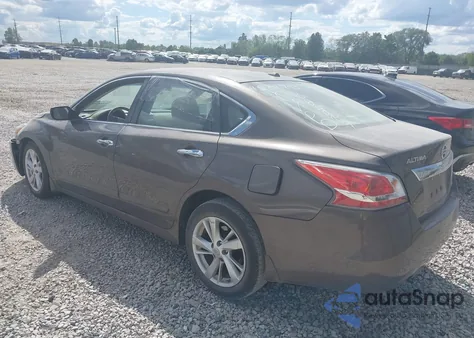 2014 Nissan Altima 2.5 Sv из США, поврежденный, VIN 1N4AL3AP9EC324987